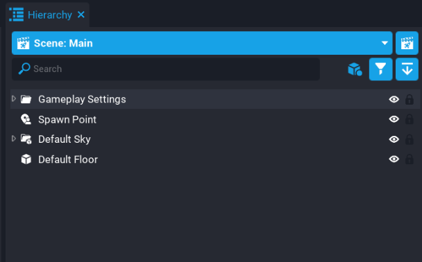 Hierarchy Window