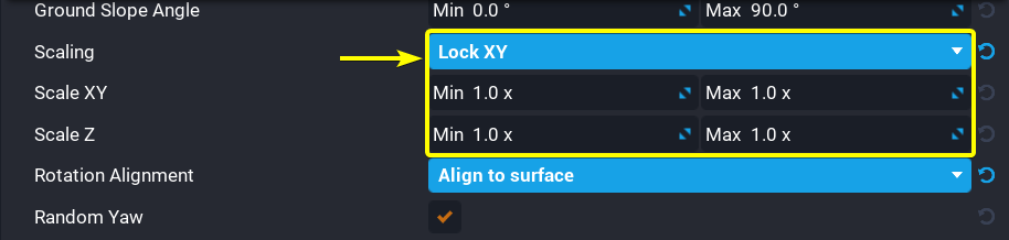 Lock XY Scaling