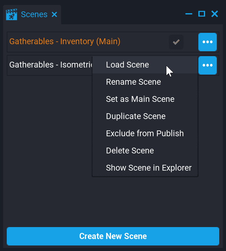 Open Isometric Scene