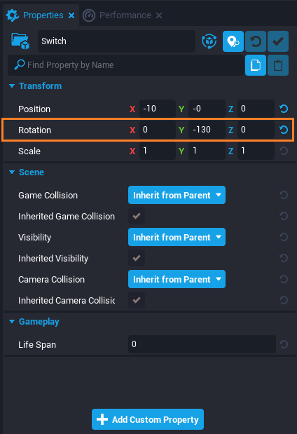 Switch Rotation Mode